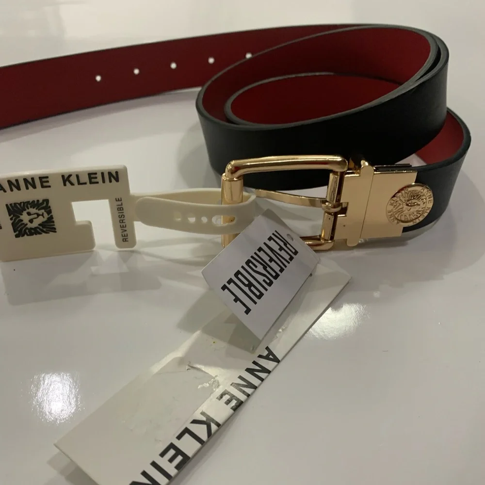 ANNE KLEIN REVERSIBLE BELT SZ / L/XL - Picture 3 of 11